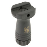 GG&G SFG-1 Short Vertical Grip, Fits Picatinny, Black - 813157004704 