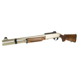 Military Armament Corp MAC 2 Tactical Marine Wood, 12GA, 18.50" Barrel, 5 Rds, Electroless Nickel Marine Finish - 723551444399 