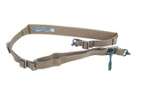 Blue Force Gear Vickers Tactical, Padded 2-Point Combat Sling, Push Button Swivels, Coyote - 814520010698 