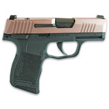 SIG Sauer P365-380, 380 AUTO, 3.10" Barrel, 10 Rds, Custom Rose Sparkle - 688099403744 