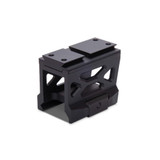 Viridian RFX45 High Picatinny Adapter Mount, 1/3 Lower Co Witness, Black - 754003936469 