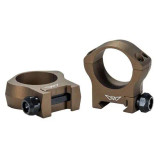 Warne Mountain Tech 7201BB, Scope Rings, Medium, Burnt Bronze - 656813107063 