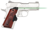 Crimson Trace LG902G Lasergrips Master Series 1911 Compact, Green Laser Rosewood - 610242007813 