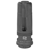 Surefire SF3P-68-58-24, SOCOM 3 Prong Flash Hider, 6.8 SPC, 5/8x24 Thread, Black - 084871319904 