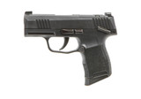 SIG Sauer P365 BXR, 9MM, 3.1" Barrel, 10 Rds, Black Nitron Finish - 798681681235 