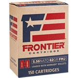 Frontier Cartridge FR2615, 5.56x45mm NATO, 62gr FMJ, 150 Rounds - 090255712957 