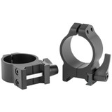 Warne Maxima QD 30mm Med Matte, Scope Rings, Quick Detach, Matte Black - 656813000371 