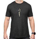 Magpul Hula Girl CVC, Charcoal Gray, Cotton/Polyester, Short Sleeve, 3XL - 840815149705 