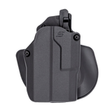 Safariland Solis ALS, Holster, Right-Hand, Belt Slide/Paddle, Black - 781602259217 