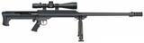 Barrett M99, .50 BMG, 29.00" Fluted Barrel, 1 Rd, Black - 810021511900 