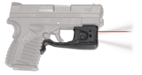 Crimson Trace Laserguard Pro Springfield XD-S, Red Laser/White Light, Black Finish - 610242006670 