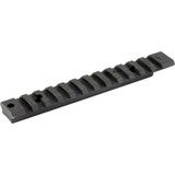 Warne Vapor Rail 15MOA Ruger 10/22, 1 Piece Base, Matte Black - 656813113804 