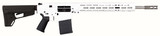 Alex Pro Firearms DMR 2.0, 22 Creed, 18.00" Barrel, Magpul ACS, White - 732388685875 
