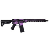 Shark Coast Tactical Valkyrie, 5.56mm, 16.00" Barrel, 10 Rds, Purple - 810188103307 
