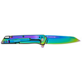 Kershaw Misdirect 1365RBW, 3" Reverse Tanto Blade, Rainbow PVD Finish - 087171069197 