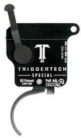 TriggerTech Rem 700 Special, Single Stage, Curved Trigger, Black - 885768000246 