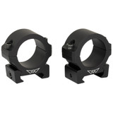 Warne Vapor Horizontal Scope Rings, 1-Inch Low, Matte Black - 656813113293 