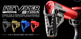 Strike Pit Viper Stock, Receiver, 3-Position Adjustable, Red Finish - 708747547887 