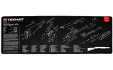TekMat Ultra Rifle Mat Remington 870, Cleaning Mat, Black - 612409971678 
