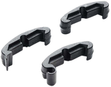 LaRue Tactical LT708BLK IndexClips, Low Profile Rail Covers, Black Polymer - 810143180176 