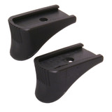 Pearce Grip PG380, Grip Extension, Fits KelTec P3AT, Beretta Tomcat, Bersa 380, Black, 2 Pack - 605849300016 
