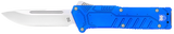 CobraTec BLUSFDNS Special Forces, 3.25" D2 Drop Point, Aluminum Handle, Blue - 099654038941 