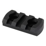 KDG TAP5-101, 3 Slot Picatinny Rail, Anodized Finish, Black - 851064007999 