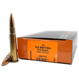 HSM, 303 BRITISH, 174 Gr, JHP, 20 Rds - 810742021177 