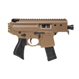 SIG Sauer MPX Copperhead, 9MM Luger, 3.50" Barrel, 20 Rds, FDE Cerakote - 798681671748 