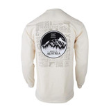 Glock Born in Austria Long Sleeve Shirt, Tan, 3XL 