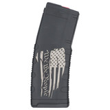 Black Rain Ordnance We The People Tattered Flag Magazine, 30 Rds, Custom Finish - 697067864074 