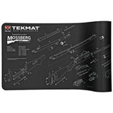 TekMat Mossberg Shotgun Cleaning Mat, Oil & Water-Resistant Thermoplastic Surface, Black - 612409971586 