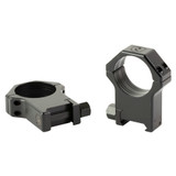 Riton Optics Contessa 30mm Hardened Steel Picatinny Rings, 19mm Height, Black - 850041390321 