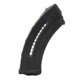 Leapers UTG AK/AKM Windowed Polymer Rifle Magazine, 30 Rds, Black Polymer - 4717385557260 