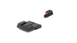 Night Fision Perfect Dot NS Set, Orange Front + U Black Rear, CZ P-07/P-09 - 810116032747 
