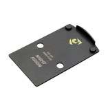 Night Fision SIG-OP-RMR-P320, Optic Plate, 17-4 Stainless Steel, Black - 810138540732 
