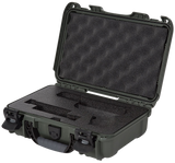 NANUK 909GLOCK6 Pistol Case, Olive Resin, Glock-Compatible - 666365020420 
