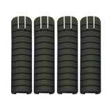 ProMag 1913 Picatinny Rail 11 Rib Cover Panel, Black Polymer, 4 Pack - 708279007545 