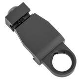 Grovtec US Inc Side Rider Sling Mount Snap Hook Loop, Low Profile, Black Anodized - 811071013499 