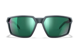 Wiley X AC6SRA07 Sierra, Green Mirror Lens, Polycarbonate Matte Graphite Frame - 712316023740 