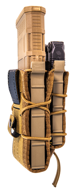 High Speed Gear TACO Double Decker Mag Pouch, Cordura, Polymer, Coyote Brown - 849954028070 