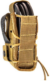 High Speed Gear TACO Handcuff Holder, Adaptable Belt Mount, Coyote Brown - 849954028254 