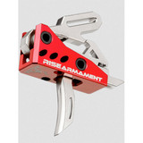 RISE Armament RA-535 Advanced Performance Trigger, Black QD Sling, Anodized, Red - 850043415251 