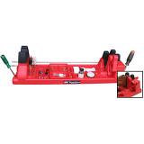 MTM GV30 Gun Vise, 14 Cleaning Compartments, Red - 026057361369 
