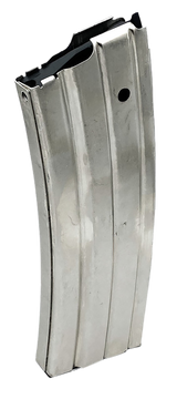 ProMag RUGA3N Ruger Mini-14 Magazine, 30 Rds, Nickel-Plated, Silver - 708279016608 