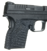 Talon Grips 207R, Textured Black Rubber, Springfield XD-S 9,40,45, Small Backstrap - 812308020808 