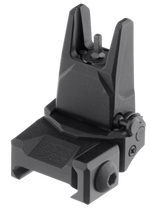 Leapers TLUFS55 Flip Up Front Sight, Picatinny/Weaver, Black - 4717385556676 