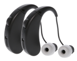 Walker's GWPRCHUE2PK Ultra Ear BTE Hearing Enhancer, 22 dB, Behind the Ear, Rechargeable, 2 Pack, Black - 888151023372 
