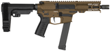 CMMG Banshee MkGs, 9MM, 5.00" Barrel, 33 Rds, Midnight Bronze 