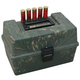 MTM Molded Products MTM SF100D09, Deluxe Shotshell Case, 100 Rds, Wild Camo - 026057010090 